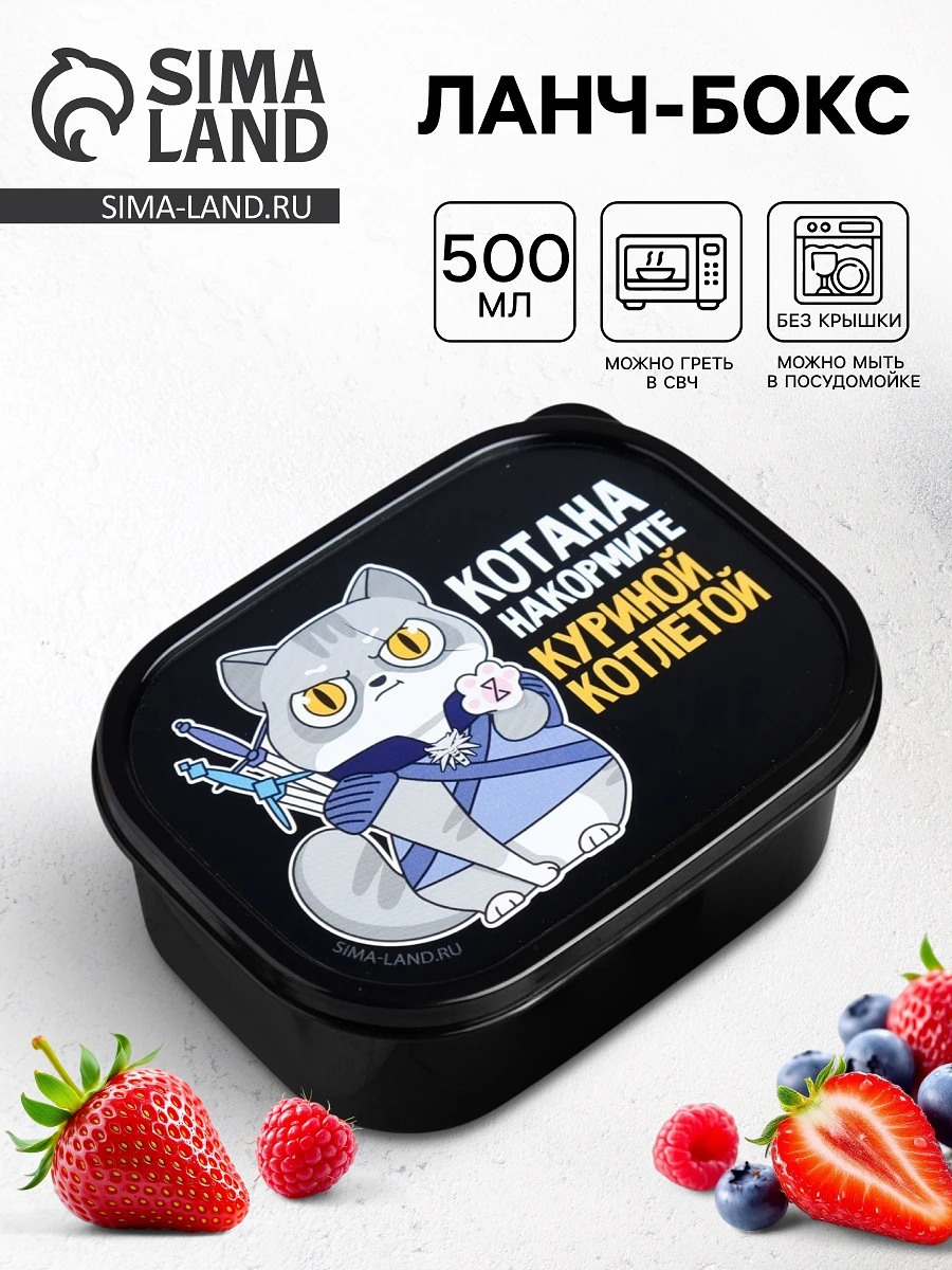 Ланч - бокс прямоугольный
